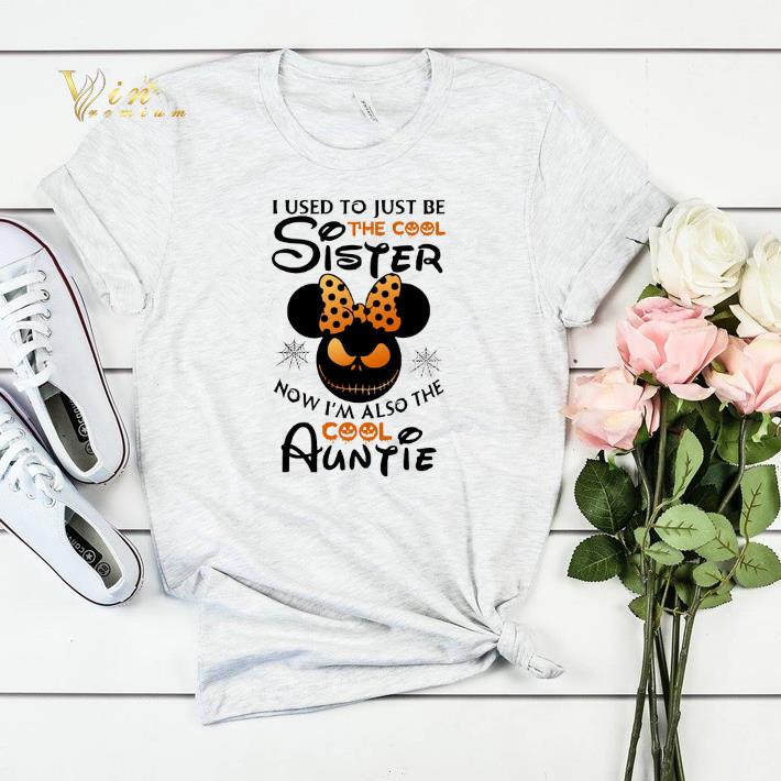 Minnie Jack Skellington I used to just be the cool sister now shirt sweater Minnie Jack Skellington I used to just be the cool sister now shirt sweater 4 - Minnie Jack Skellington I used to just be the cool sister now shirt sweater
