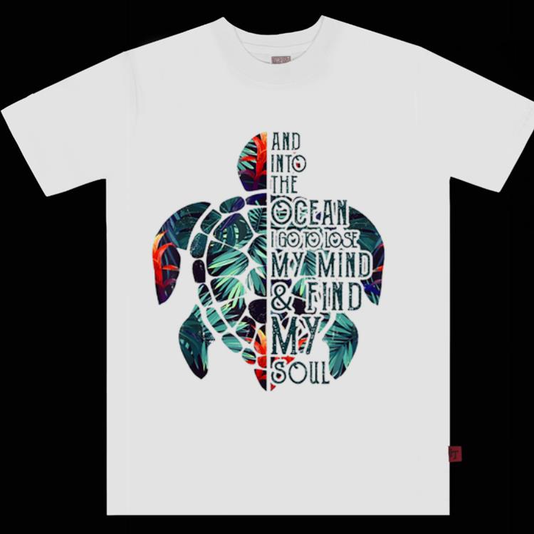 Nice And Into The Ocean I Go To Lose My Mind Find My Soul Turtle Floral shirt 1 - Nice And Into The Ocean I Go To Lose My Mind Find My Soul Turtle Floral shirt