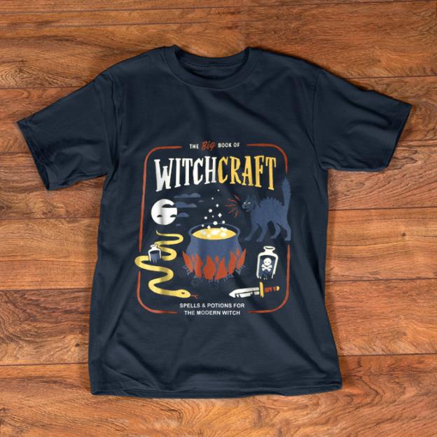 Nice Book Of Witchcraft Back Cat Witch Halloween shirt 1 - Nice Book Of Witchcraft' Back Cat Witch Halloween shirt