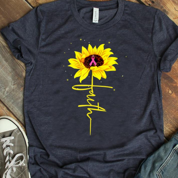 Nice Breast Cancer Awareness Faith Sunflower shirt 1 - Nice Breast Cancer Awareness Faith Sunflower shirt