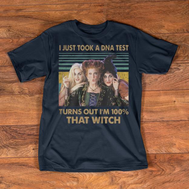 Nice Hocus Pocus I Just Took A DNA Test Witch Vintage shirts 1 - Nice Hocus Pocus I Just Took A DNA Test Witch Vintage shirts