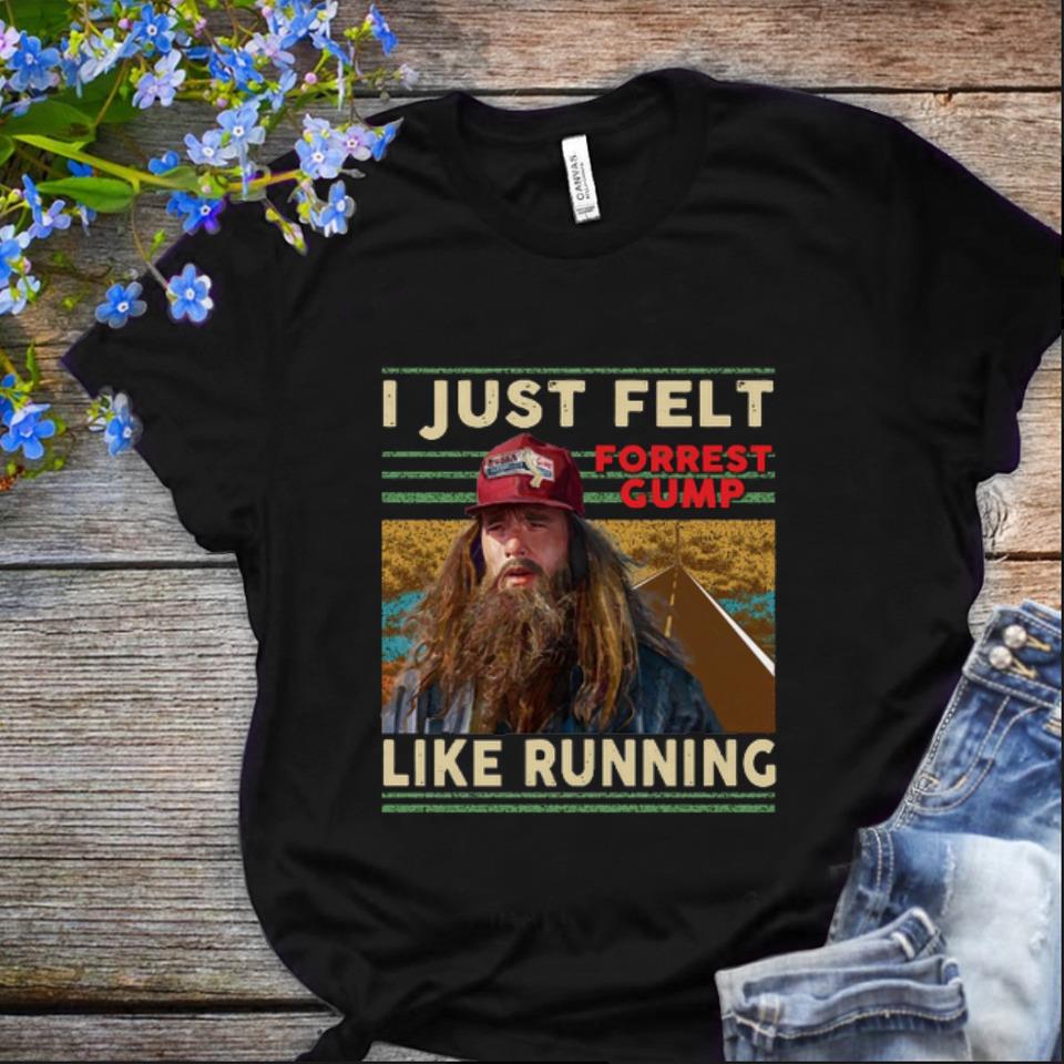 Nice I just felt forrest gump like running Valencia Marathon shirt 1 - Nice I just felt forrest gump like running Valencia Marathon shirt