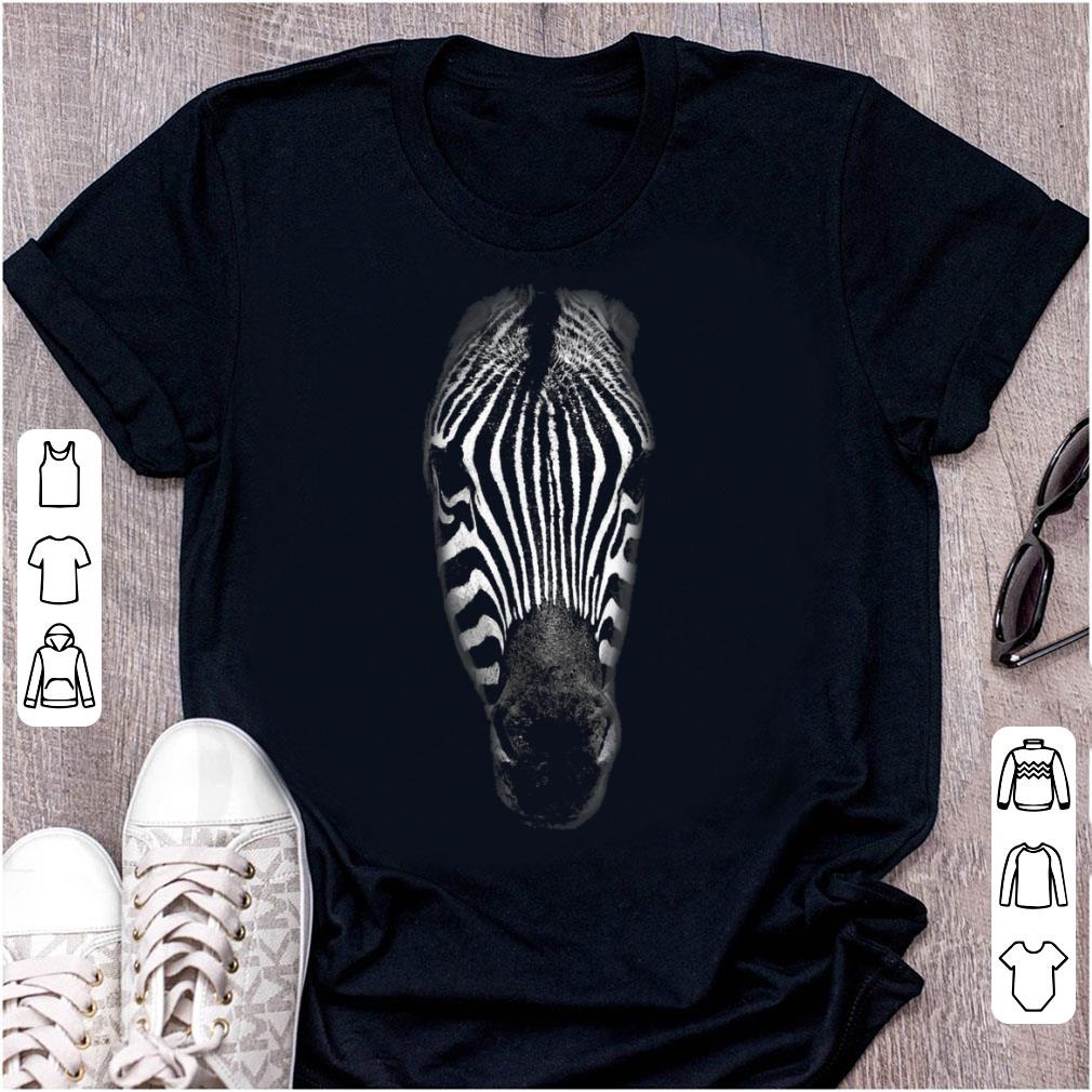 Nice Realistic Zebra Face Costume Cool Easy Animal Halloween shirt 1 - Nice Realistic Zebra Face Costume Cool Easy Animal Halloween shirt