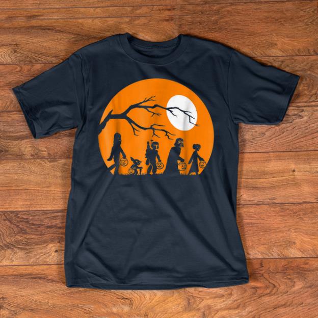 Nice Star Wars Trick Or Treat Halloween Silhouette shirts 1 - Nice Star Wars Trick Or Treat Halloween Silhouette shirts