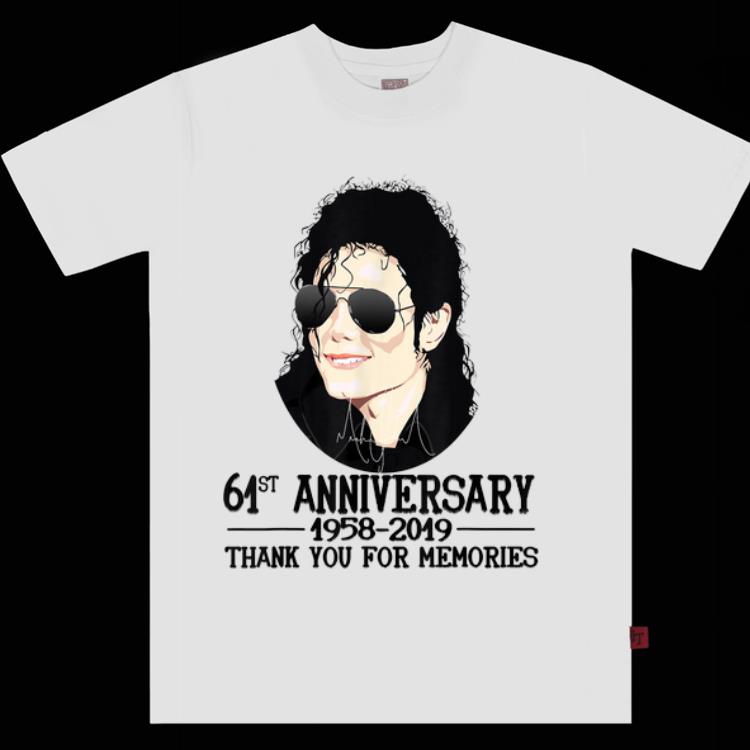 Nice Thank You For The Memories Michael Jackson 61st shirt 1 - Nice Thank You For The Memories Michael Jackson 61st shirt