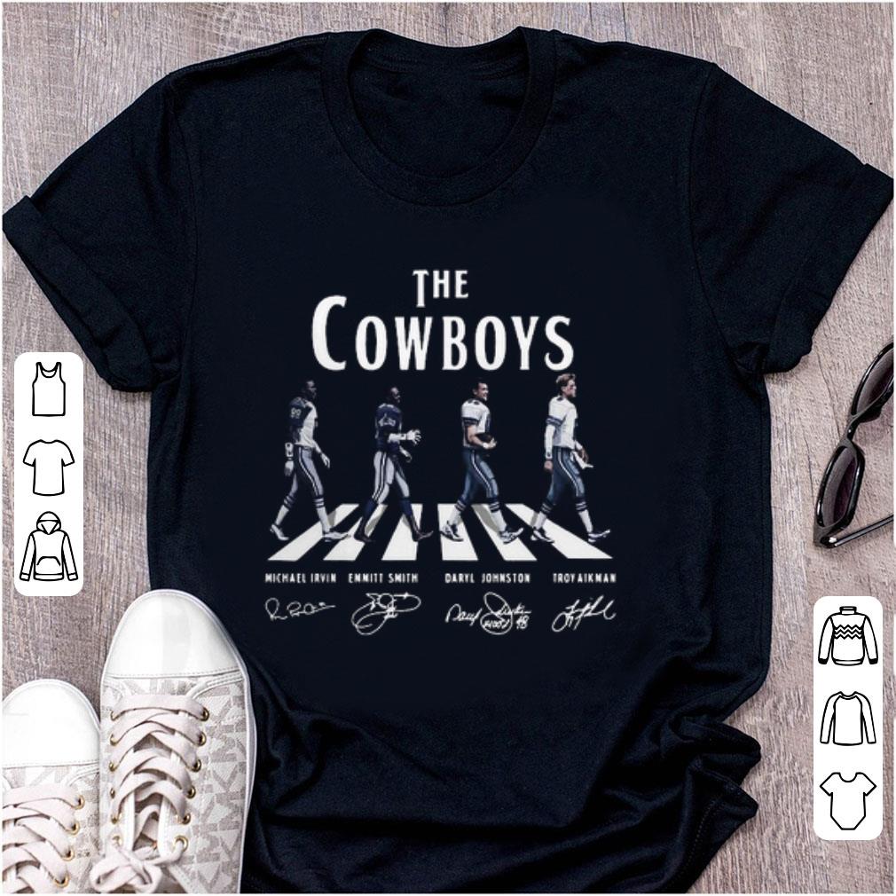 Nice The Cowboys Abbey Road Signature shirt 1 - Nice The Cowboys Abbey Road Signature shirt