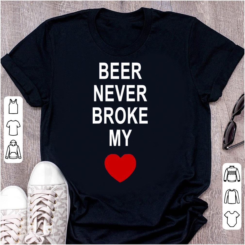 Official Beer Never Broke My Heart shirt 1 - Official Beer Never Broke My Heart shirt