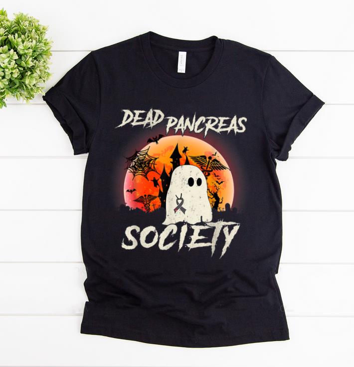 Official Dead Pancreas Society Halloween Ghost Diabetes Awareness shirt 1 - Official Dead Pancreas Society Halloween Ghost Diabetes Awareness shirt