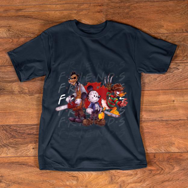 Official Friends Halloween Horror Team Scary Disney Character shirt 1 - Official Friends Halloween Horror Team Scary Disney Character shirt