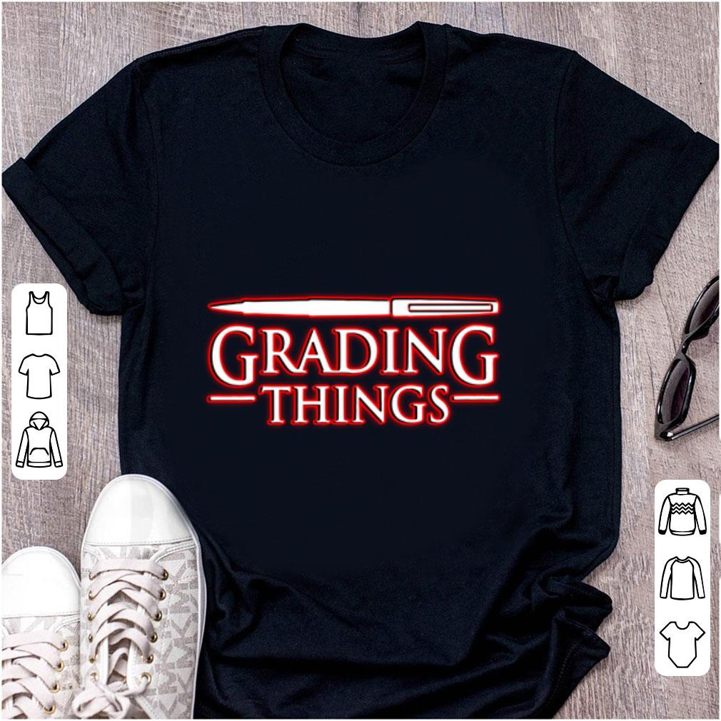 Official Grading Things Stranger Things shirt 1 - Official Grading Things Stranger Things shirt