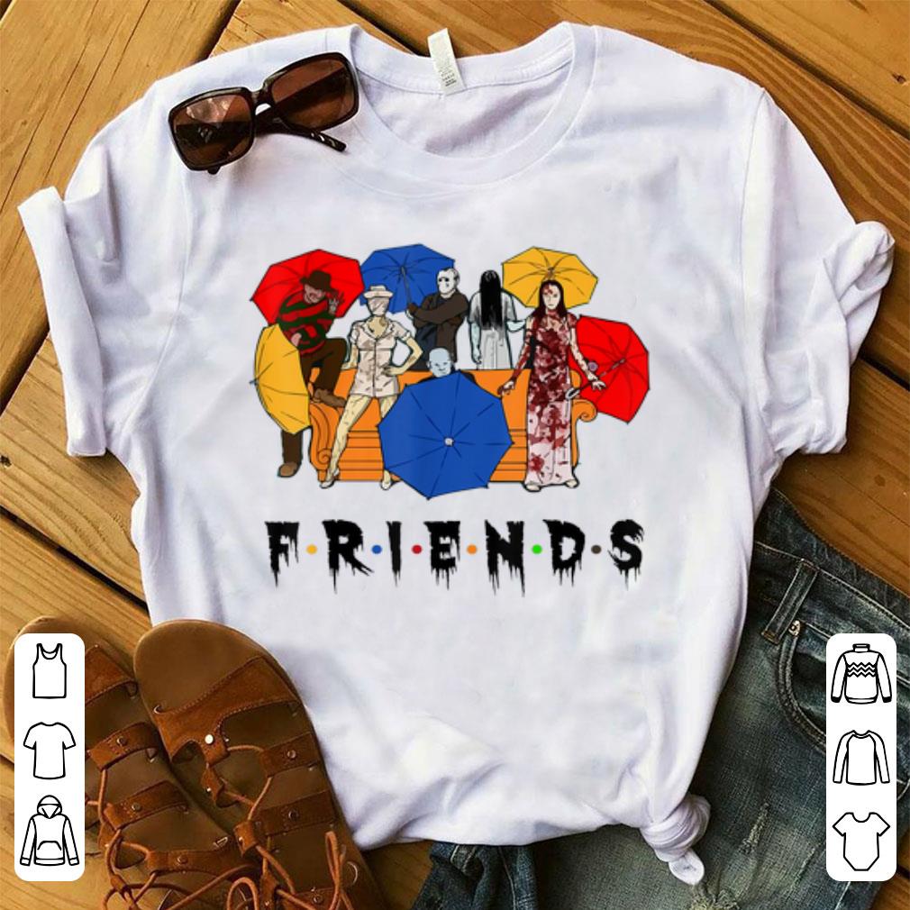 Official Halloween Horror Characters Friends shirt 1 - Official Halloween Horror Characters Friends shirt