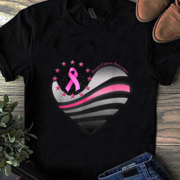 Official Heart Ribbon Breast Cancer Awareness shirt 1 - Official Heart Ribbon Breast Cancer Awareness shirt