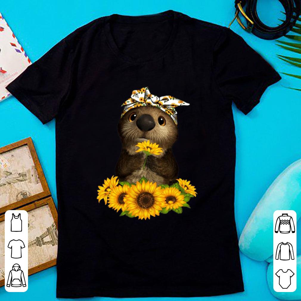Official Otter Sunflowers shirt 1 - Official Otter Sunflowers shirt