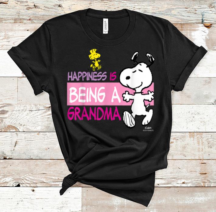 Official Peanuts Snoopy Happiness is Being a Grandma shirt 1 - Official Peanuts Snoopy Happiness is Being a Grandma shirt