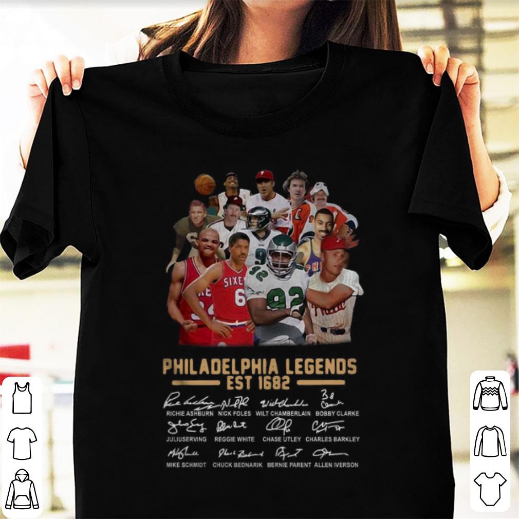 Official Philadelphia Legends Est 1682 Signature shirt 1 - Official Philadelphia Legends Est 1682 Signature shirt