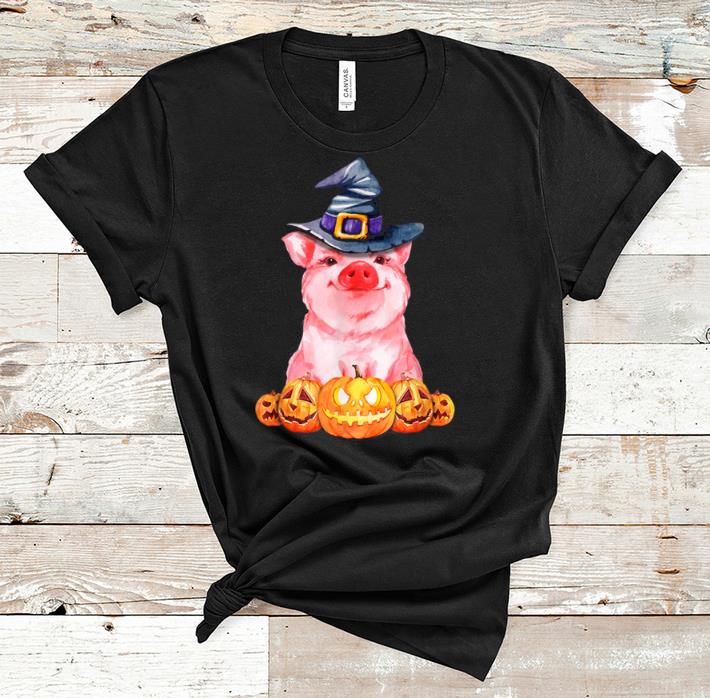 Official Pig Witch Pumpkin Funny Halloween shirt 1 - Official Pig Witch Pumpkin Funny Halloween shirt