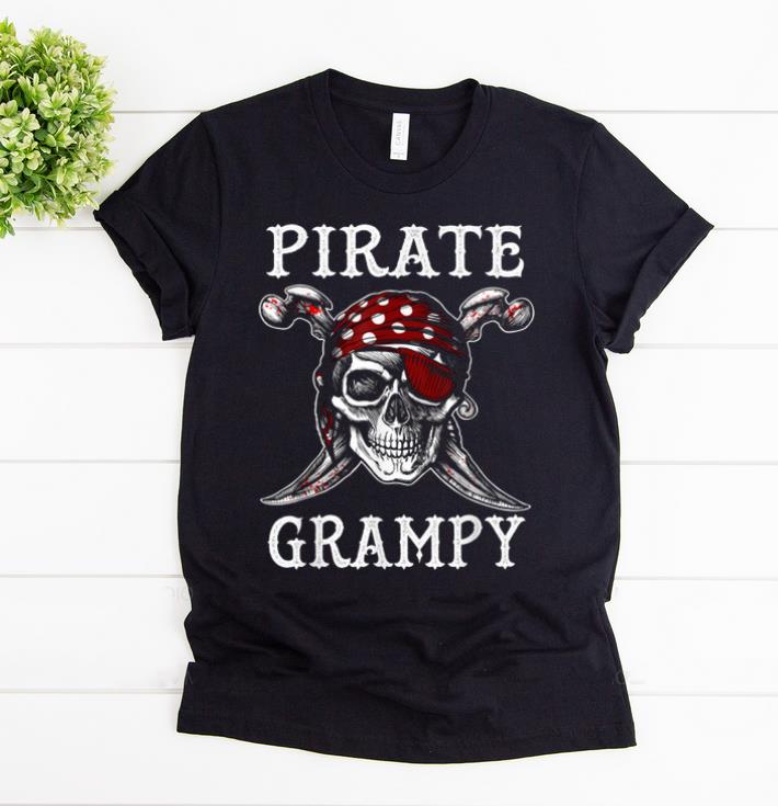 Official Pirate Grampy Halloween Skull Costume shirt 1 - Official Pirate Grampy Halloween Skull Costume shirt