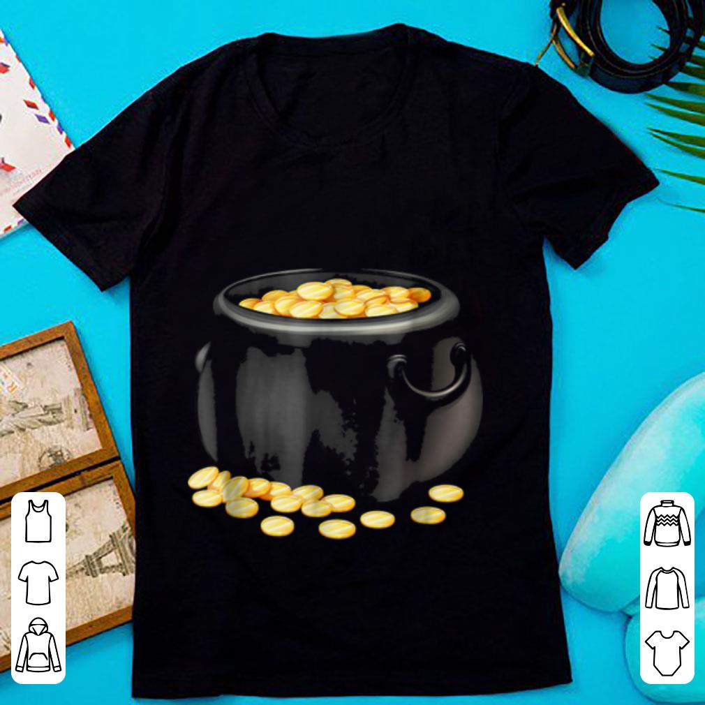 Official Pot Of Gold Costume Halloween Parties shirt 1 - Official Pot Of Gold Costume Halloween Parties shirt