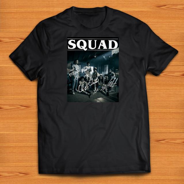 Official Squad Signatures Characters Stranger Things 3 shirts 1 - Official Squad Signatures Characters Stranger Things 3 shirts