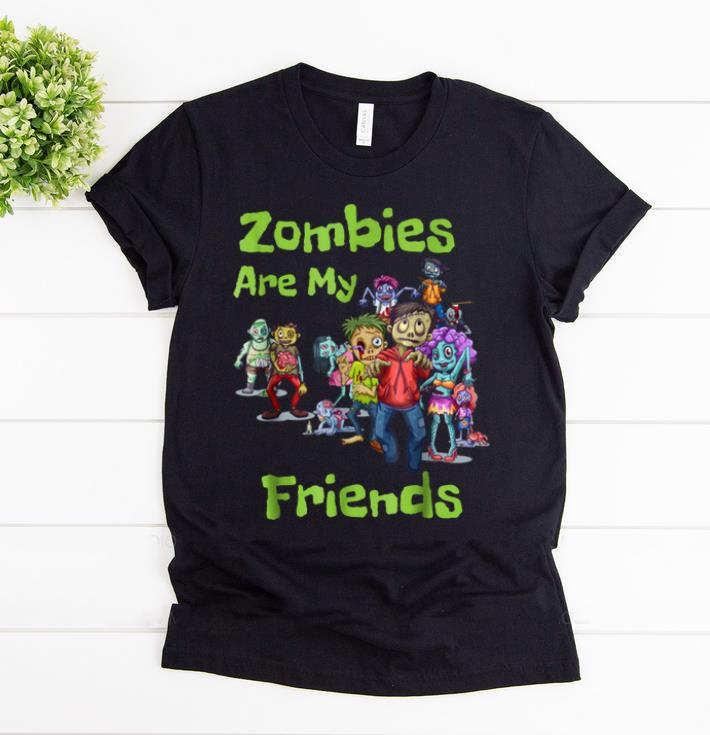 Official Zombies Are My Friends Halloween shirt 1 - Official Zombies Are My Friends Halloween shirt