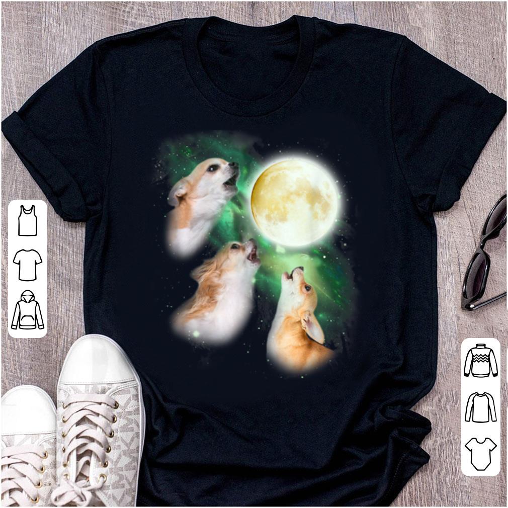 Original Chihuahua Moon Parody Howl ing Wolve Halloween shirt 1 - Original Chihuahua Moon Parody Howl-ing Wolve Halloween shirt