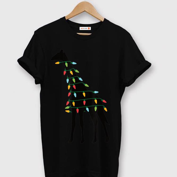 Original Christmas Lights Giraffe shirt 1 - Original Christmas Lights Giraffe shirt