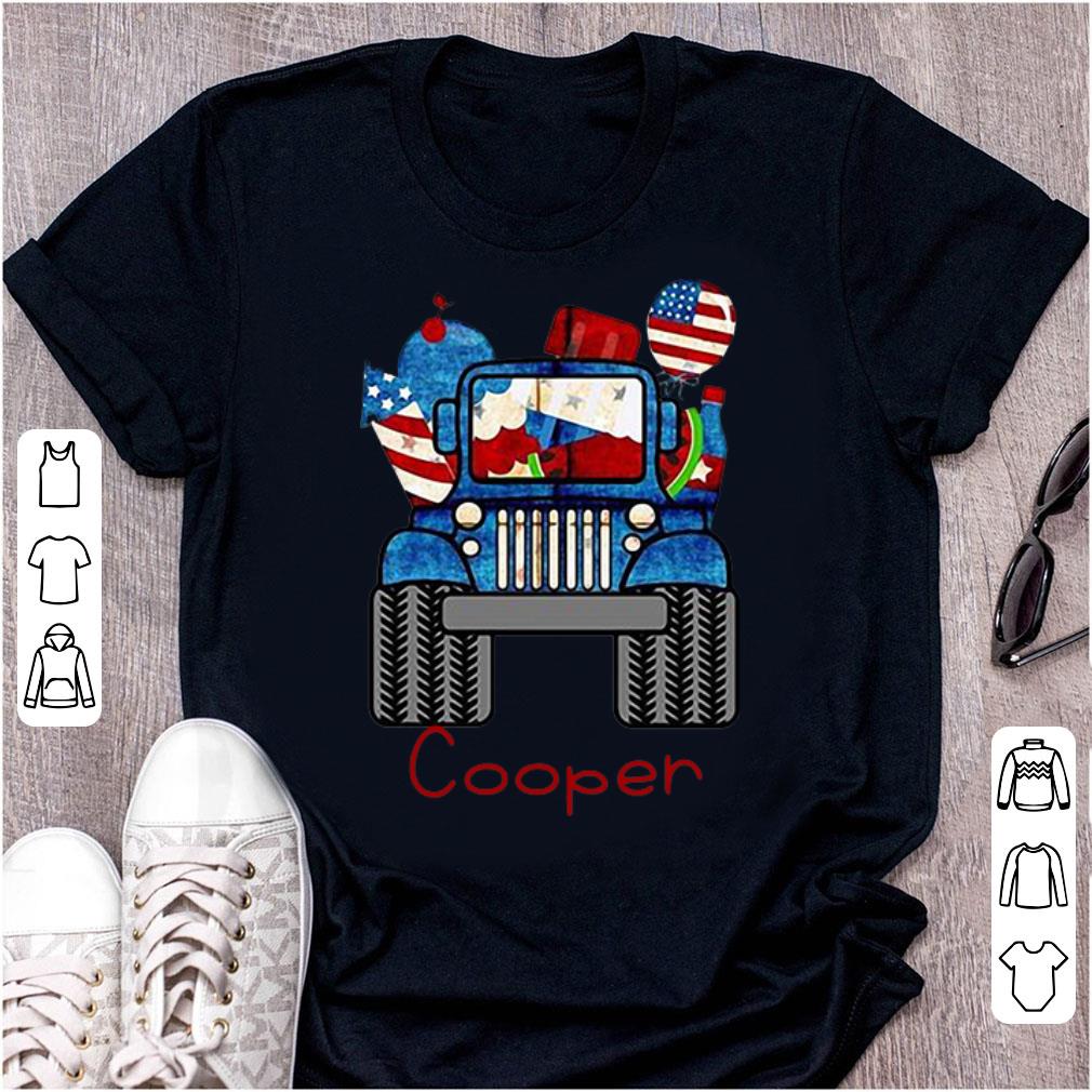 Original Cooper Jeep Flag American shirt 1 - Original Cooper Jeep Flag American shirt