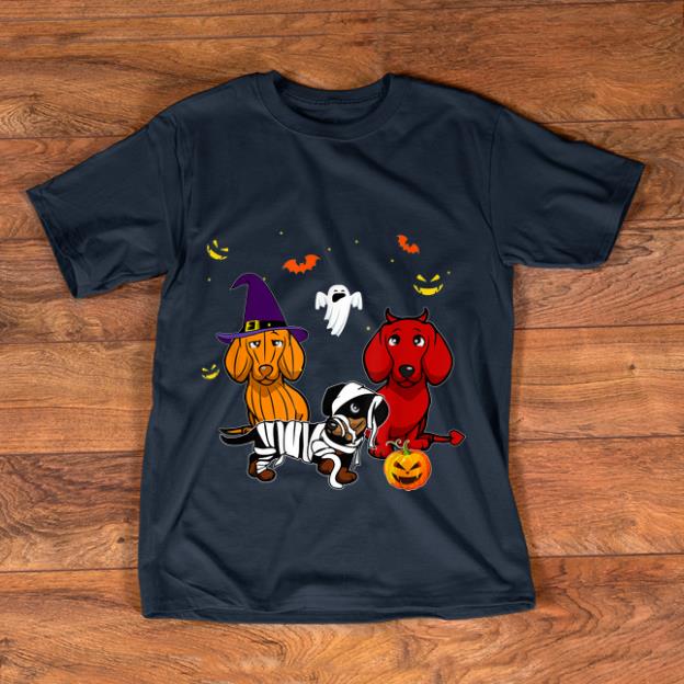 Original Dachshund Doxie Witch Devil Pumpkin Halloween shirt 1 - Original Dachshund Doxie Witch Devil Pumpkin Halloween shirt