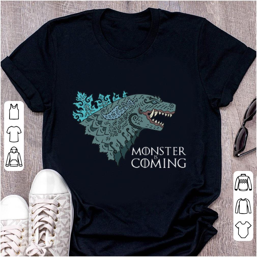 Original Monster Is Coming Godzilla King Of The Monsters shirt 1 - Original Monster Is Coming Godzilla King Of The Monsters shirt
