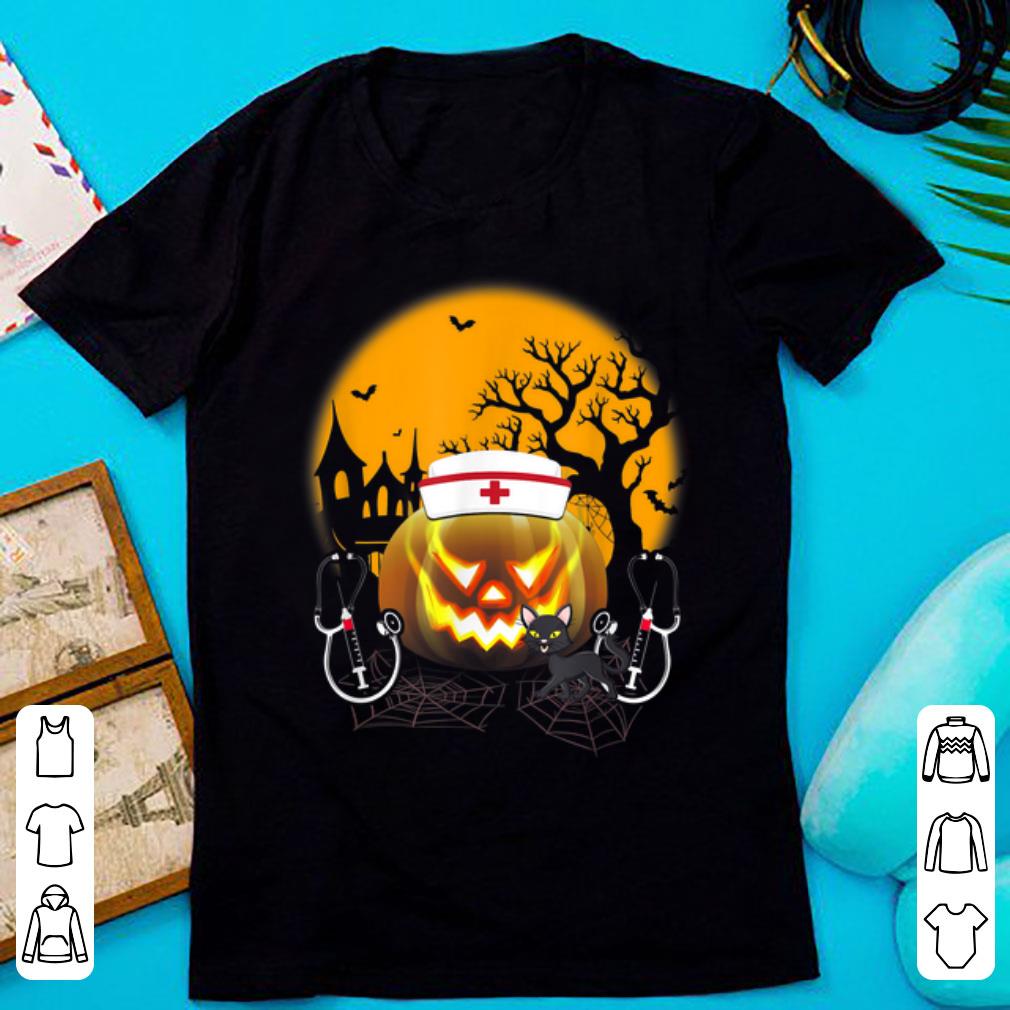 Original Nurse Costume Halloween Stethoscope Pumpkin shirt 1 - Original Nurse Costume Halloween Stethoscope Pumpkin shirt