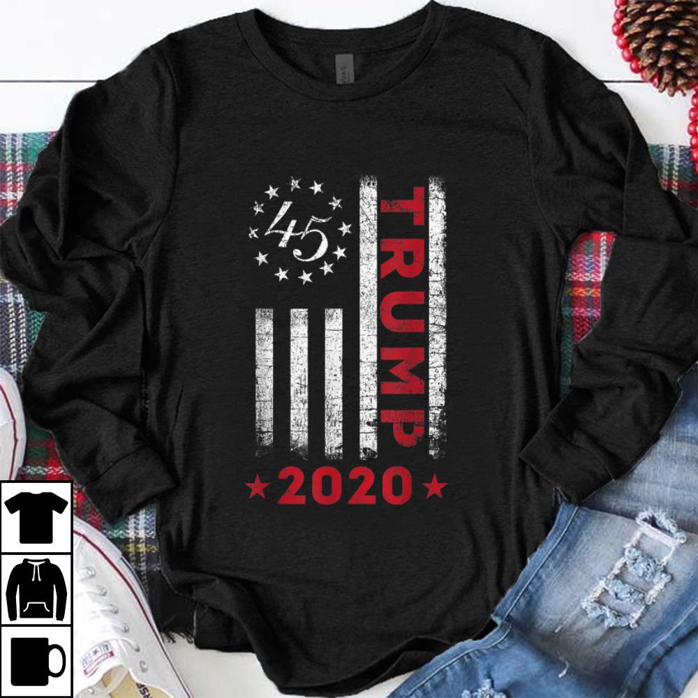 Premium American Flag Trump 2020 shirt 1 - Premium American Flag Trump 2020 shirt