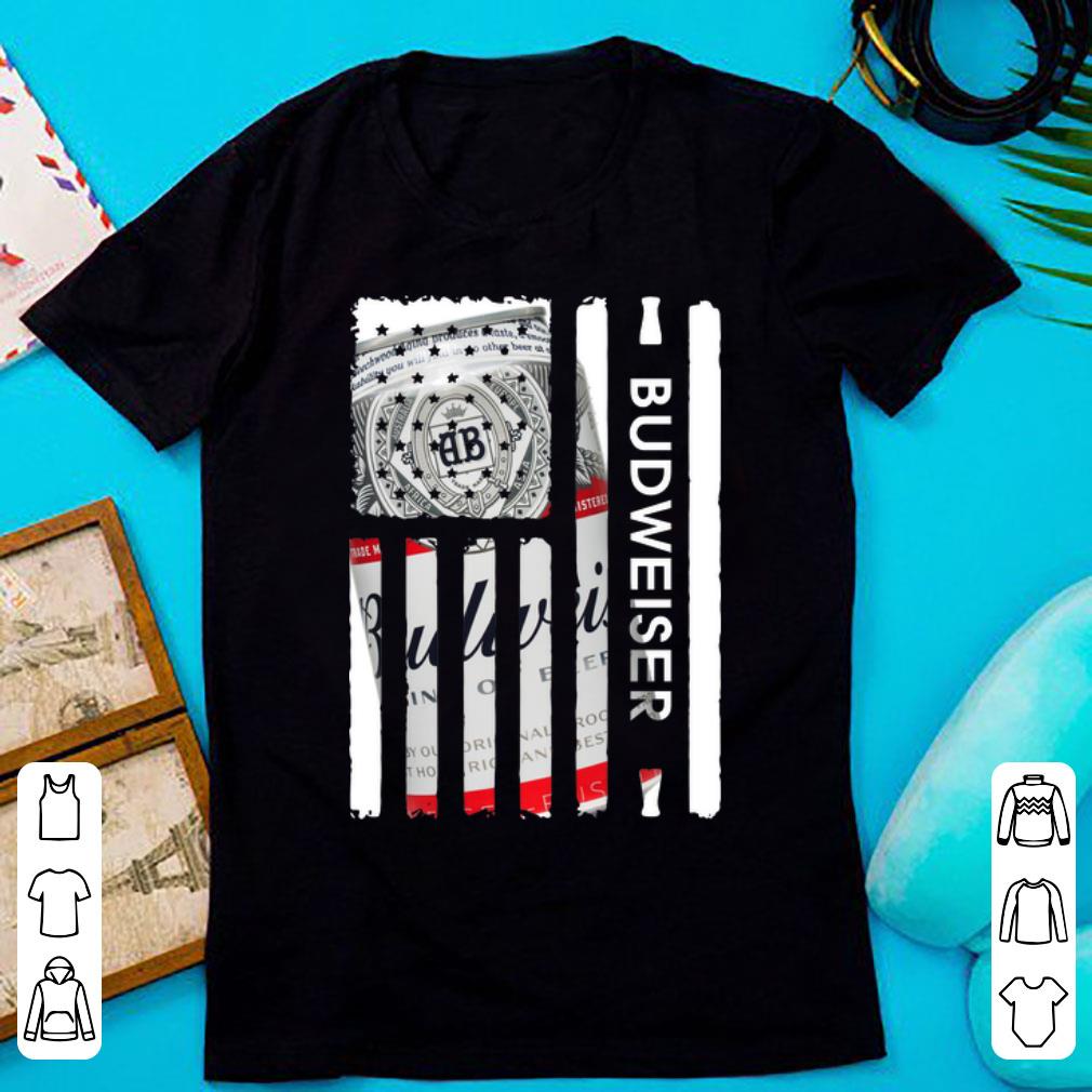 Premium Budweiser American flag shirt 1 - Premium Budweiser American flag shirt