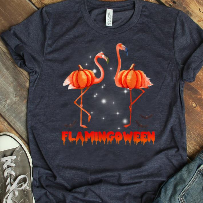 Premium Halloween Custome Flamingo Flamingween Halloween Pumpkin shirt 1 - Premium Halloween Custome Flamingo Flamingween Halloween Pumpkin shirt