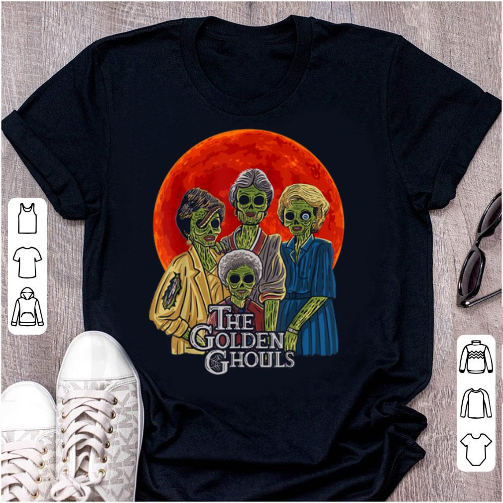 Premium Halloween The Golden Ghouls Blood Moon shirt 1 - Premium Halloween The Golden Ghouls Blood Moon shirt