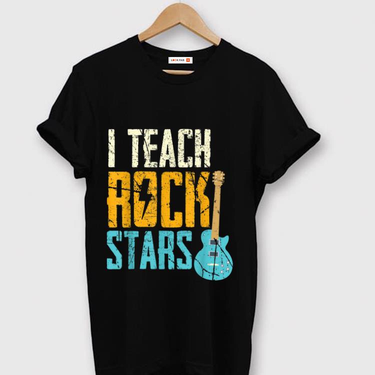 Premium I Teach Rock Stars Electric Guitar shirt 1 - Premium I Teach Rock Stars Electric Guitar shirt