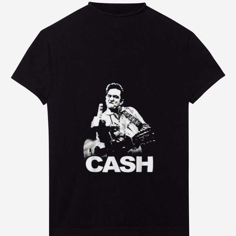 Premium Johnny Cash Flipping The Bird shirt 1 1 - Premium Johnny Cash Flipping The Bird shirt