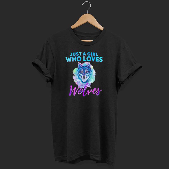 Premium Just A Girl Who Loves Wolves shirts 1 - Premium Just A Girl Who Loves Wolves shirts