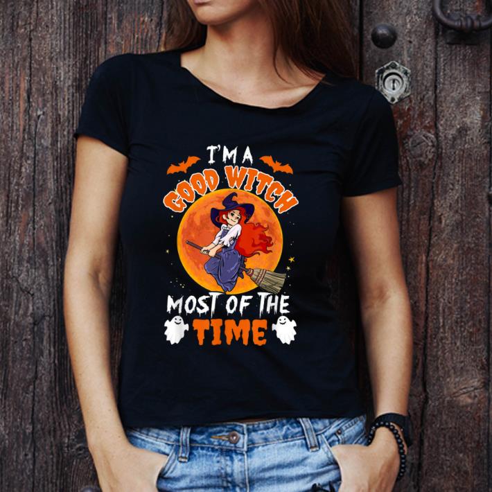 Premium Lady Witch I m A Good Witch Most Of The Time Halloween shirt 1 - Premium Lady Witch I'm A Good Witch Most Of The Time Halloween shirt