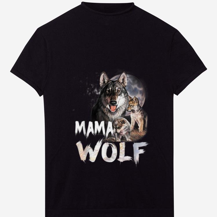 Premium Mama Wolf Family Wolves Moon Mom shirt 1 - Premium Mama Wolf Family Wolves Moon Mom shirt
