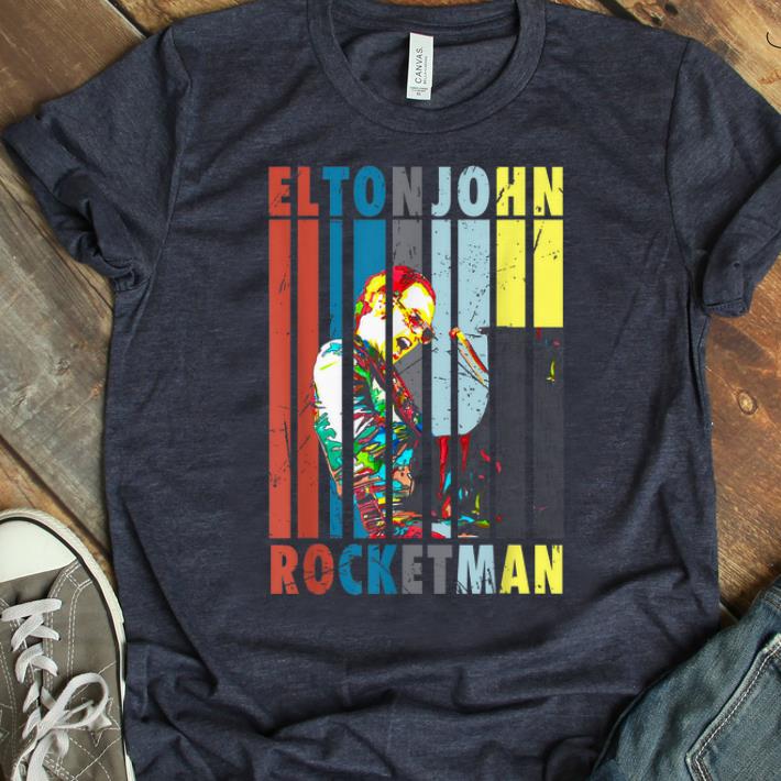 Premium Vintage Elton John Rocketman Playing Piano shirt 1 - Premium Vintage Elton John Rocketman Playing Piano shirt