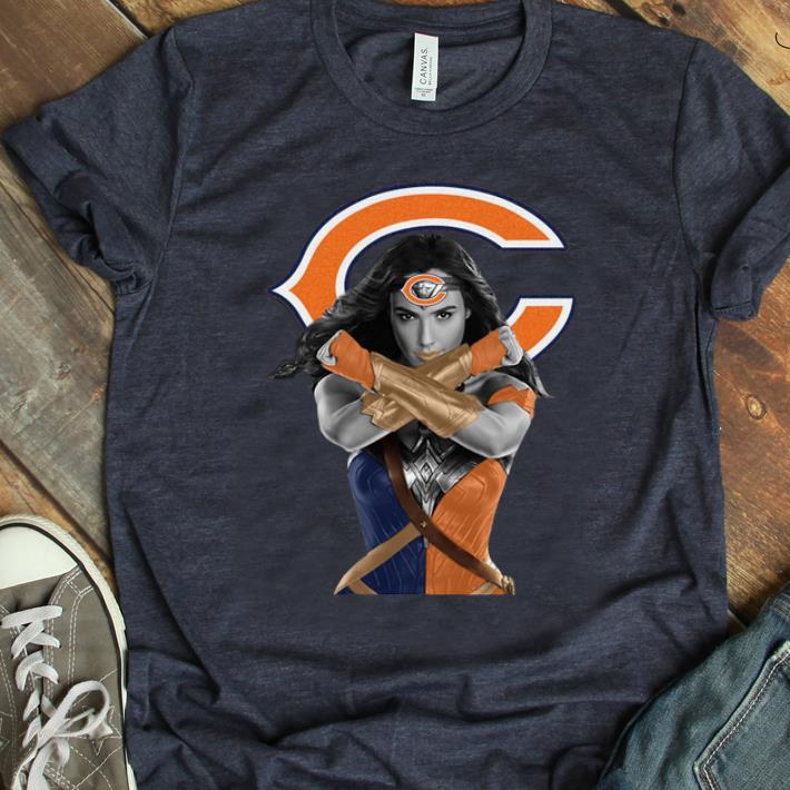 Premium Wonder Woman And Chicago Bears shirt 1 - Premium Wonder Woman And Chicago Bears shirt