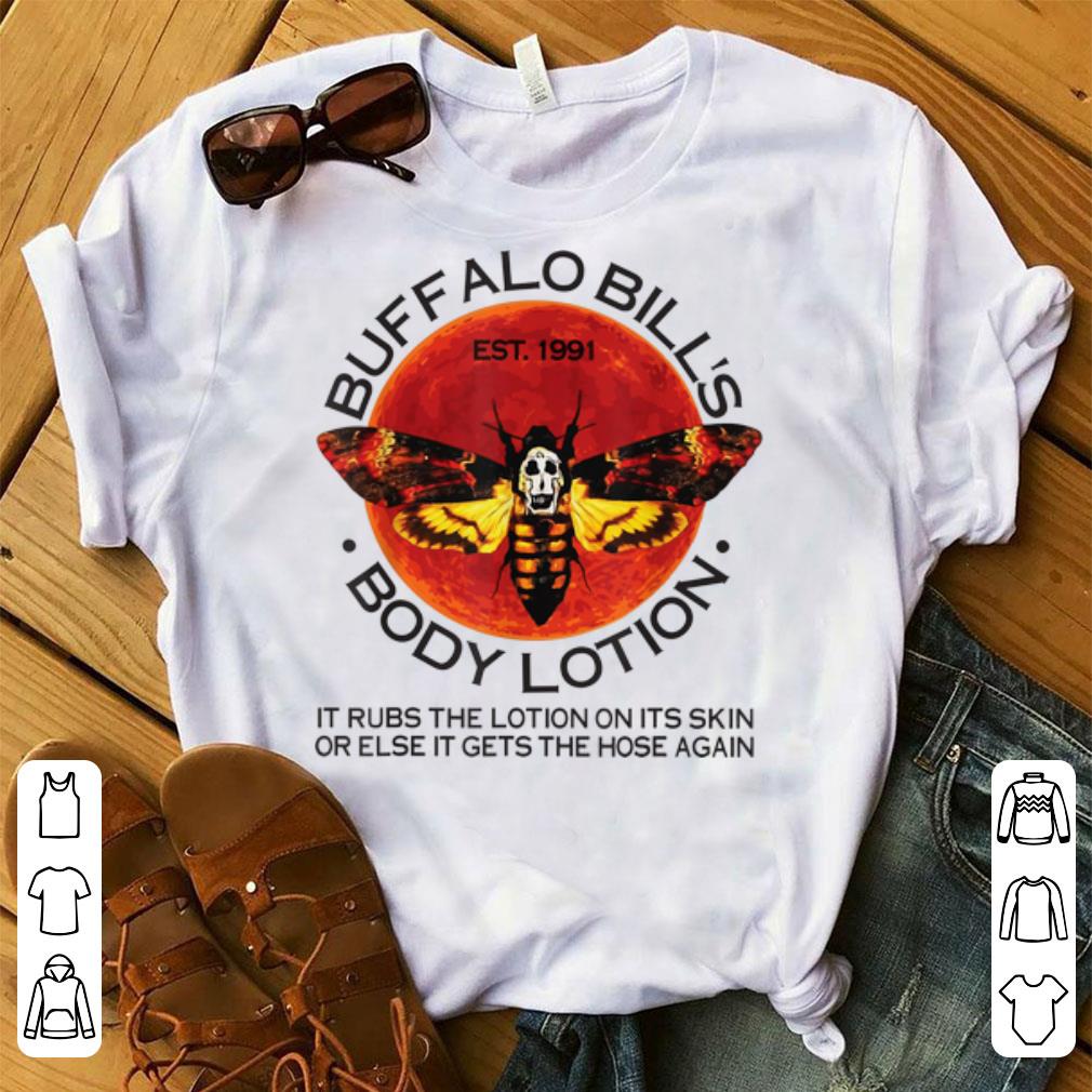 Pretty Buffalo Bill s Body Lotion EST 1991 Halloween Bee shirt 1 - Pretty Buffalo Bill's Body Lotion EST 1991 Halloween Bee shirt