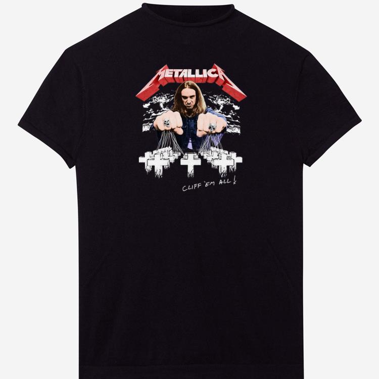 Pretty Cliff Burton Cliff Em All Metallica shirts 1 - Pretty Cliff Burton Cliff Em All Metallica shirts