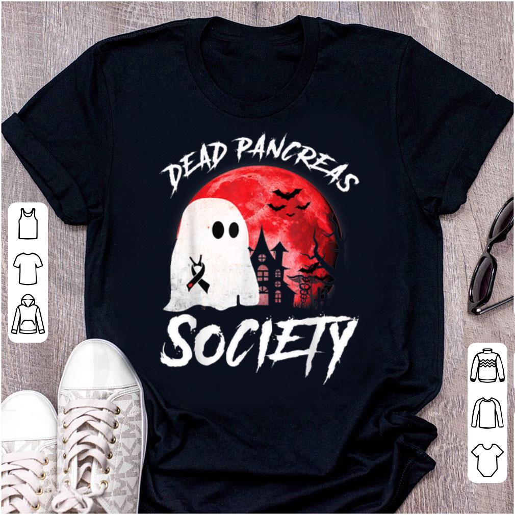 Pretty Dead Pancreas Society Diabetes Awareness Blood Moon Halloween shirt 1 - Pretty Dead Pancreas Society Diabetes Awareness Blood Moon Halloween shirt