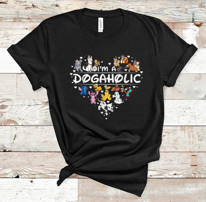 Pretty I m A Dogaholic Disney Dog shirt 1 - Pretty I'm A Dogaholic Disney Dog shirt
