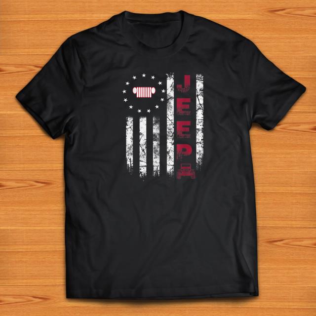 Pretty Jeep America Betsy Ross Flag shirts 1 - Pretty Jeep America Betsy Ross Flag shirts