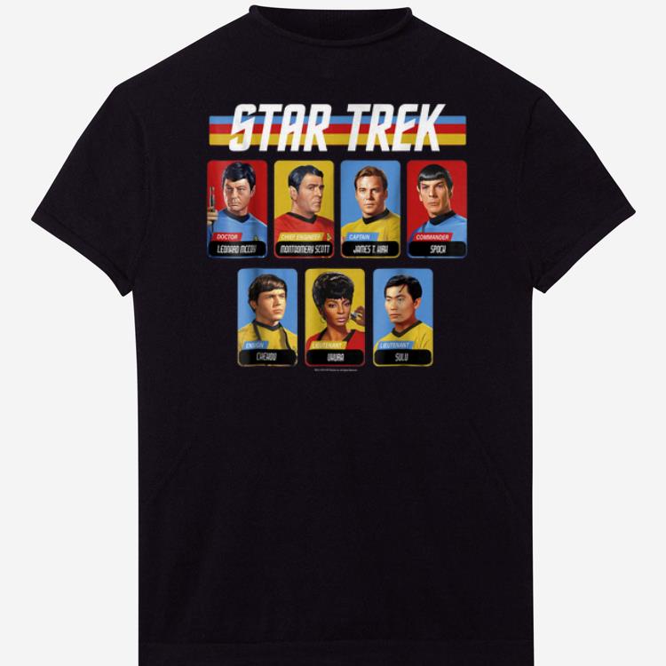 Pretty Star Trek Original Series Crew Retro Rainbow shirts 1 - Pretty Star Trek Original Series Crew Retro Rainbow shirts