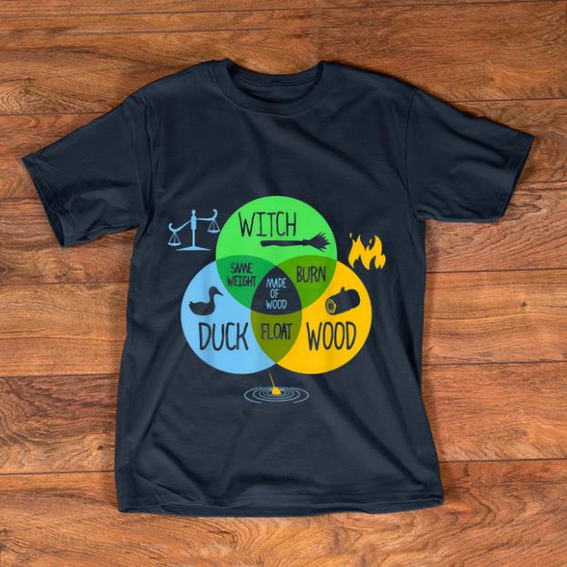 Pretty Witch Duck Wood Same Weight Made Of Wood Burn Float shirt 1 - Pretty Witch Duck Wood Same Weight Made Of Wood Burn Float shirt