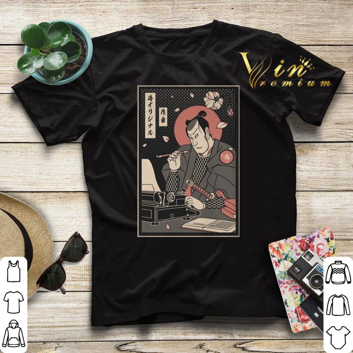 Samurai Writer shirt 4 - Samurai Writer shirt