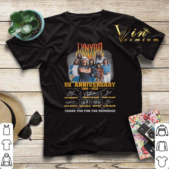 Signatures Lynyrd Skynyrd 55th Anniversary 1964 2019 shirt 4 - Signatures Lynyrd Skynyrd 55th Anniversary 1964-2019 shirt